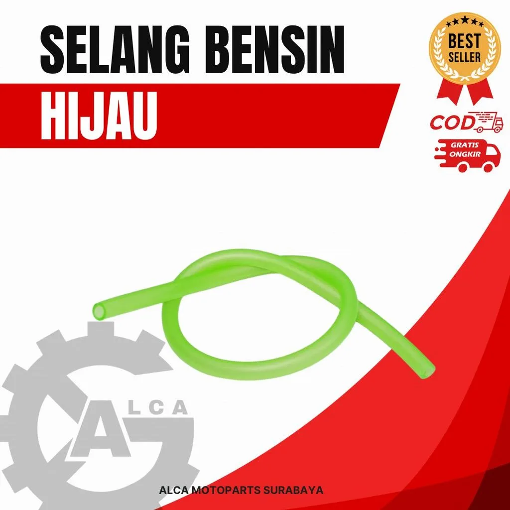 HRG PER 10 BIJI SELANG BENSIN WARNA MOTOR UNIVERSAL 41CM 41 CM TERMURAH ISI 10 PCS PER PAK