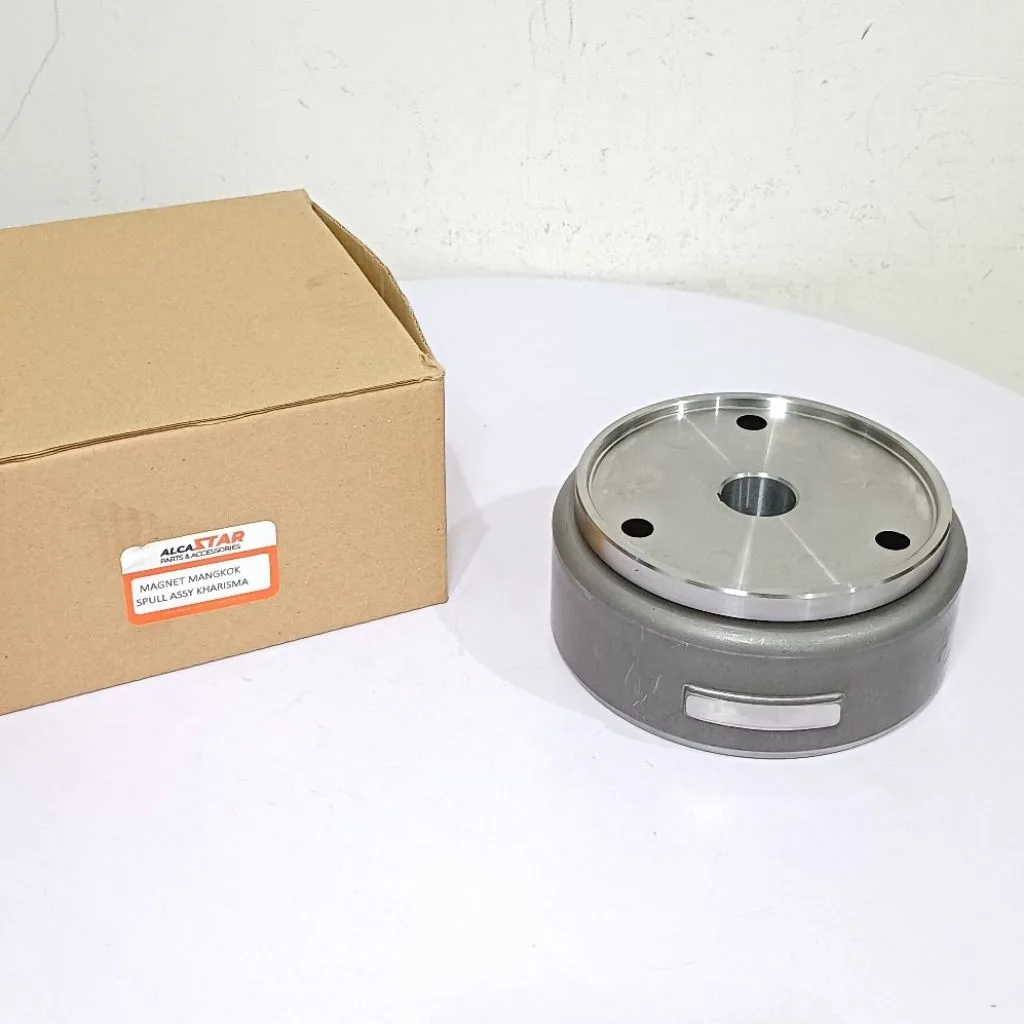 RUMAH MAGNET MANGKOK MAGNIT SPUL SPULL ASSY KHARISMA SUPRA X 125 KARBU
