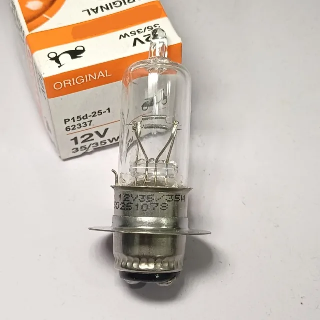 DOP LAMPU BOHLAM BOLAM DEPAN HALOGEN BEBEK MATIC T19 V75 KAKI 1 12V 35W HALOGEN