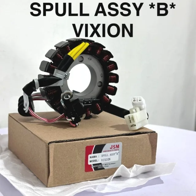 GRADE B SPULL SPUL STATOR ASSY ALUMINIUM VIXION OLD LAMA GRADE B