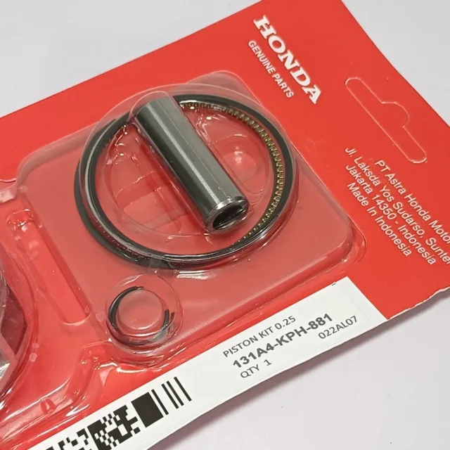 PISTON SEHER KIT SET RING PEN PISTON KHARISMA OS 25 0.25 KPH