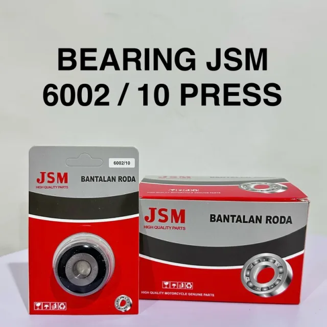ISI 5 PC JSM LAHER BEARING PRESS 6002 10 6002-10 2RS JSM