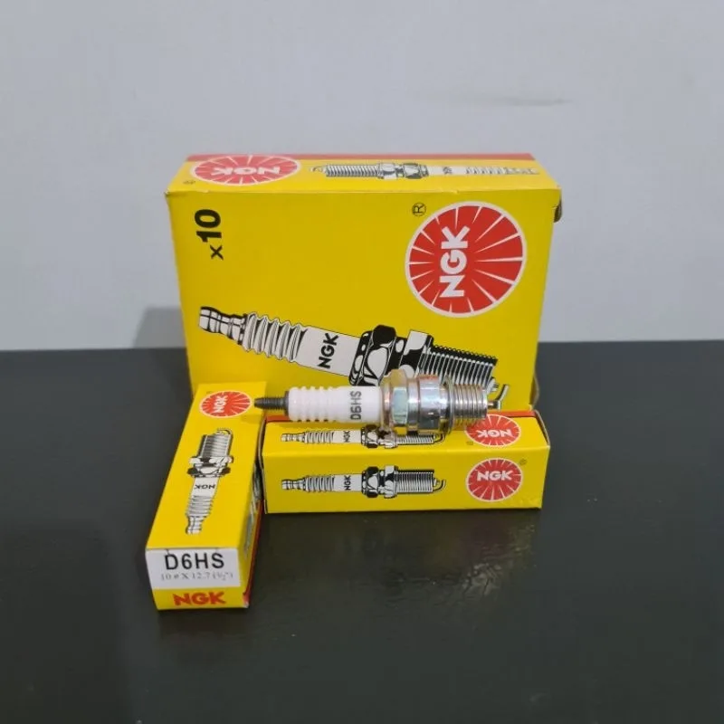 ISI 10 PC BUSI NGK D6 HS D6HS PER KOTAK ISI 10 J1L-1-02