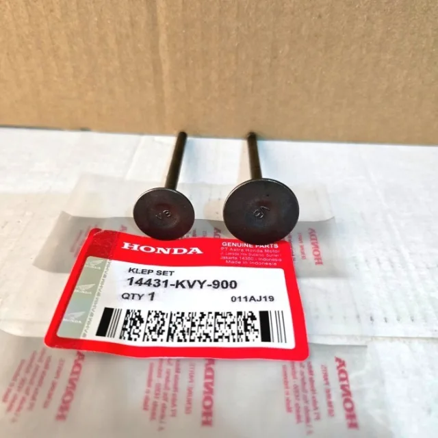 PAYUNG KLEP SET KLEPSET VALVE VARIO BEAT 110 KARBU KVY