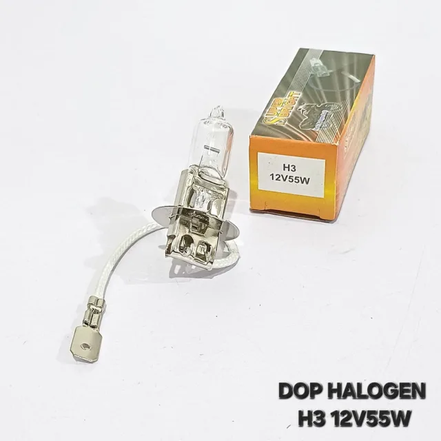 HRG PER 5 BIJI BOHLAM DOP HALOGEN H3 24V100W / 12V100W / 12V55W