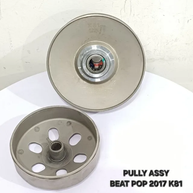 PULLY PULLEY PULI POLI ASSY KOMPLIT MANGKOK BEAT FI POP 2017 K81 ASSY