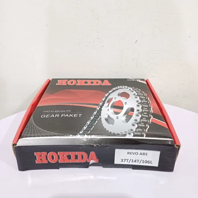 HOKIDA GIR GEAR PAKET SET REVO ABSOLUTE BLADE 37T 14T 106 HOKIDA