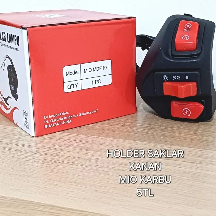 MDF HOLDER SAKLAR RH KANAN MIO KARBU SPORTY VIETNAM MDF 7K KANAN