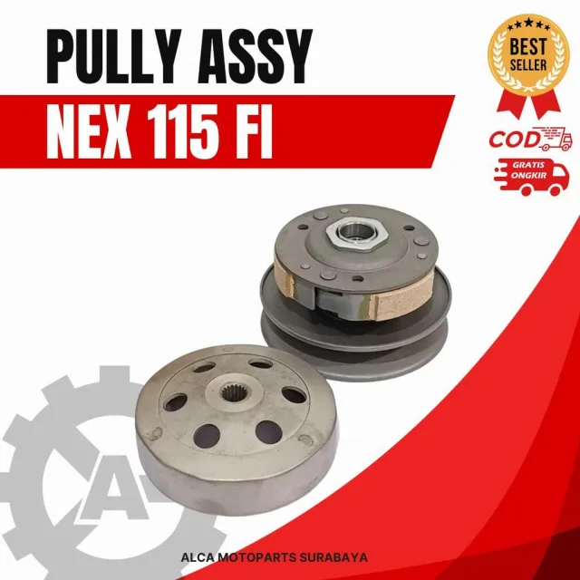 PULLY PULLEY PULI POLI ASSY SET MANGKOK NEX 115 FI F1 39J