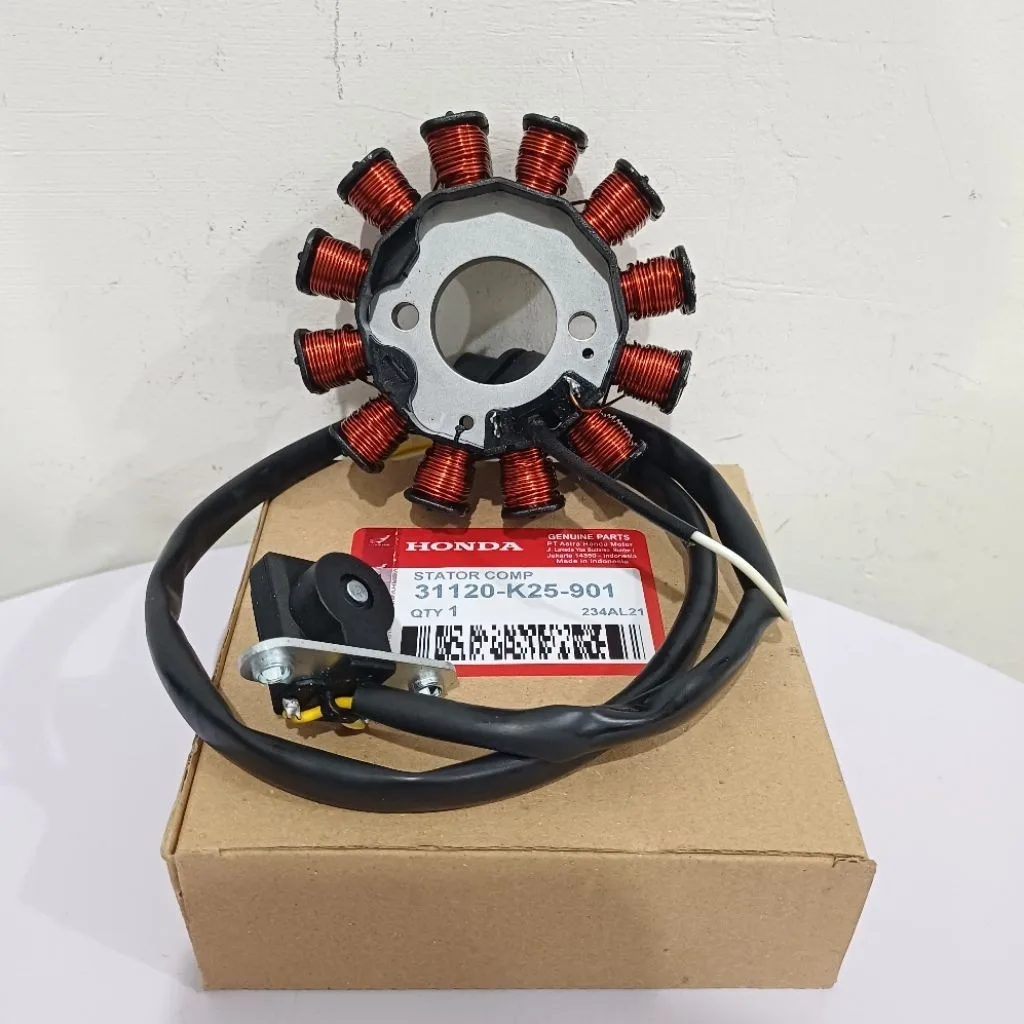 SPULL SPUL STATOR ASSY BEAT FI F1 SCOOPY FI SPACY FI VARIO 110 FI STATER KASAR K25