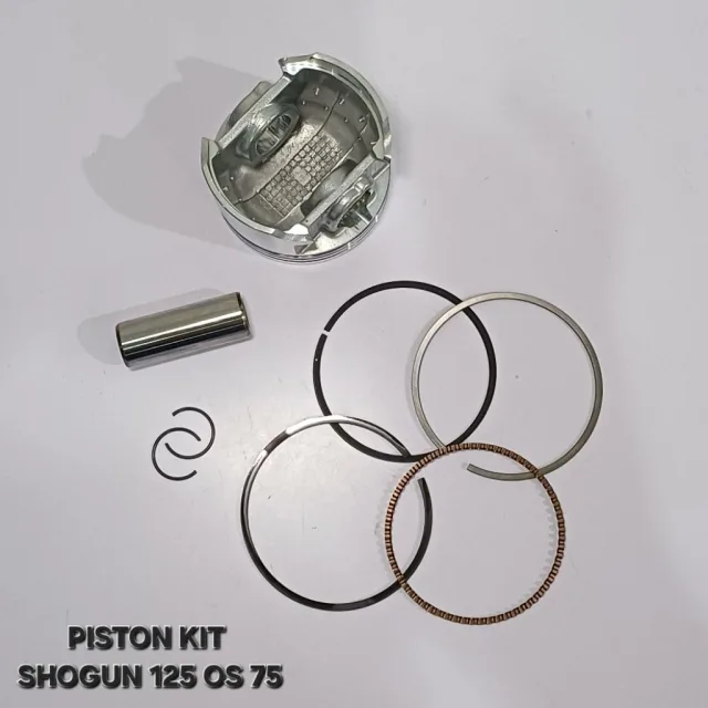PISTON SEHER KIT SET RING PEN PISTON SHOGUN 125 OS 75 0.75 28G31