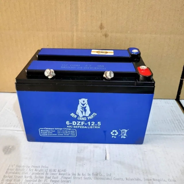 ACCU AKI KERING SEPEDA LISTRIK 12V 12.5 AH 12.5AH BERAT 4KG 4 KG