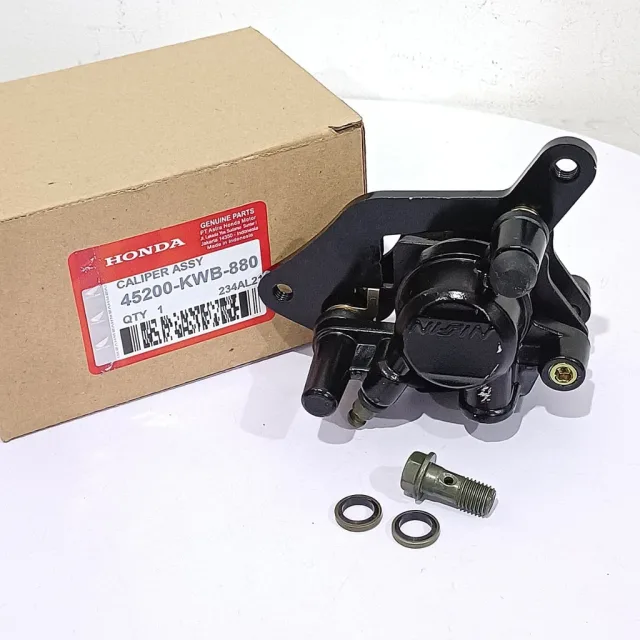 KALIPER CALIPER MASTER REM BAWAH ASSY KEPALA BABI DEPAN REVO ABSOLUTE BLADE KWB