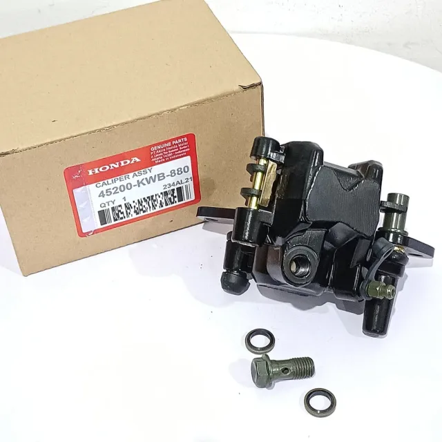 KALIPER CALIPER MASTER REM BAWAH ASSY KEPALA BABI DEPAN REVO ABSOLUTE BLADE KWB