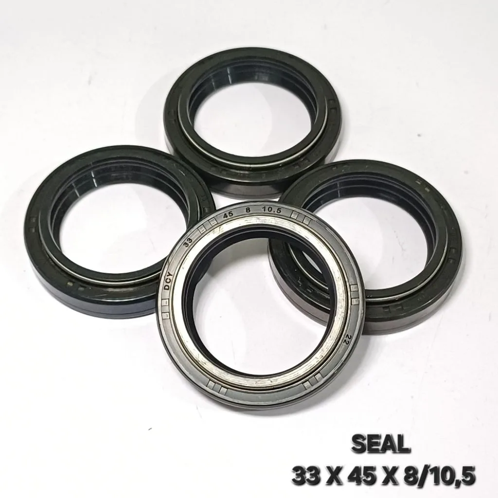HRG PER 10 BIJI SIL SEAL SHOCK SKOK DEPAN VIXION 33 X 45 X 8/10,5 PER 10 PCS