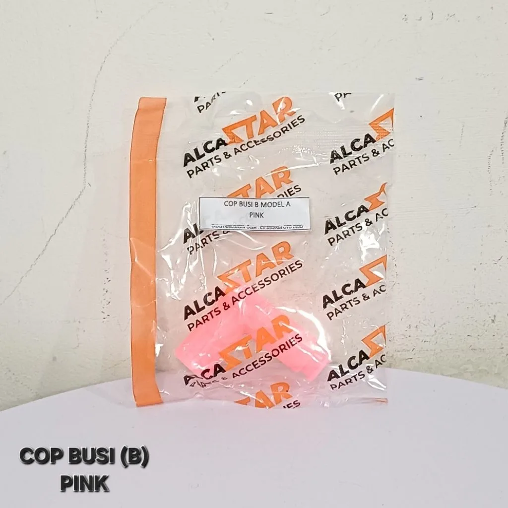 PER 2 BIJI COP BUSI B PINK TUTUP CANGKLONG BUSI WARNA PINK UNTUK 2 PCS