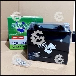 ACCU AKI FULL KERING GTZ7 YTZ7 HTZ7 GLOBAL BARANG IMPORT AIR TERISI
