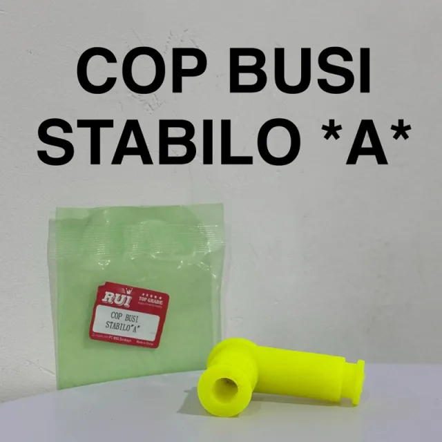 GRADE A TUTUP COP BUSI CANGKLONG BUSI WARNA STABILO GEMUK TEBAL GRADE A