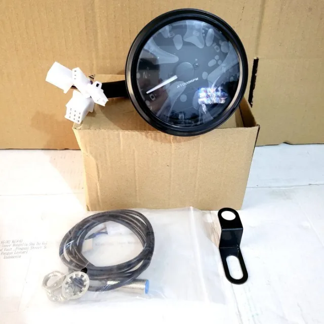 SPIDO SPEEDO METER SPEEDOMETER MOTOR BABON LED DIGITAL PLUS SENSOR