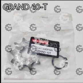 HRG PER 2 BIJI GEAR DEPAN GIR DEPAN MAHKOTA GRAND / SUPRA 10T 12T + KANCING GRAND 13T 14T 15T