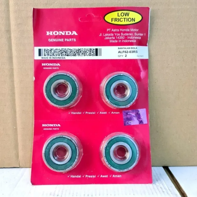 ISI 4 PCS LAHER BANTALAN RODA BEARING PRESS HONDA 6203 RS PER RENTENG 4 PCS