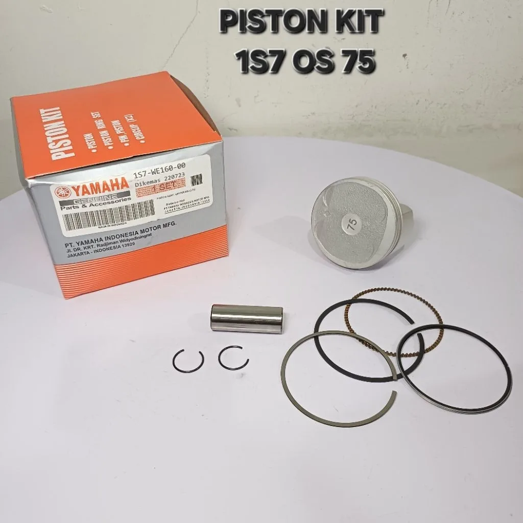 PISTON SEHER KIT SET RING PEN PISTON JUPITER MX OLD LAMA OS 75 0.75 1S7