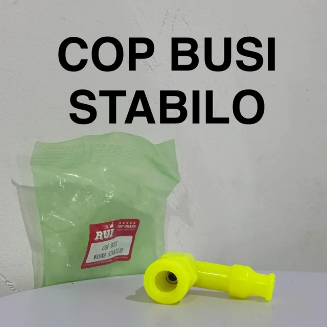 HRG PER 2 BIJI COP BUSI B TUTUP BUSI CANGKLONG BUSI B WARNA STABILO PER 2 PCS