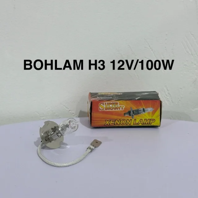 HRG PER 5 BIJI BOHLAM DOP HALOGEN H3 24V100W / 12V100W / 12V55W