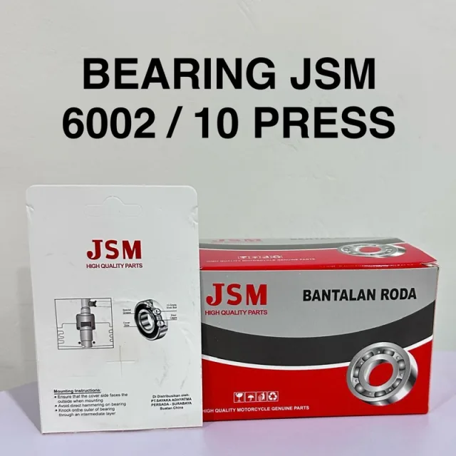 ISI 5 PC JSM LAHER BEARING PRESS 6002 10 6002-10 2RS JSM