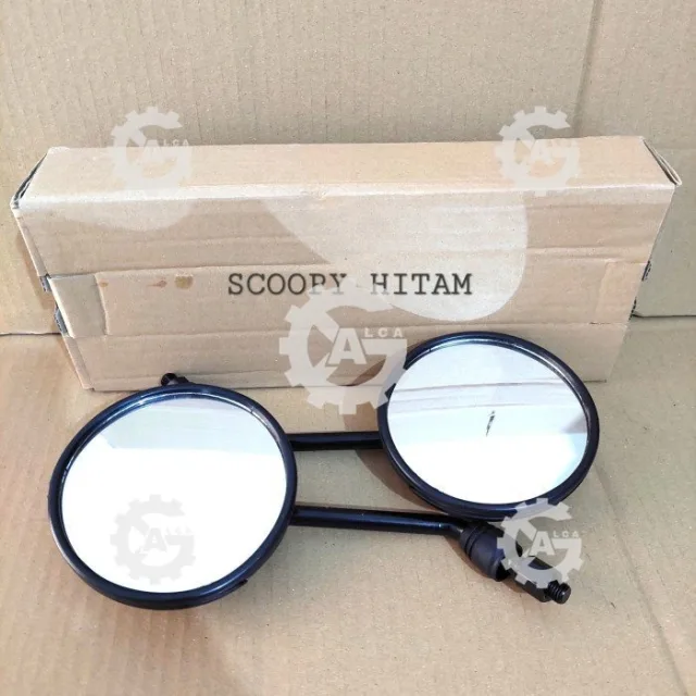 SPION MOTOR CKD STANDAR KACA CEMBUNG HONDA SCOOPY HTM 1 SET KIRI KANAN