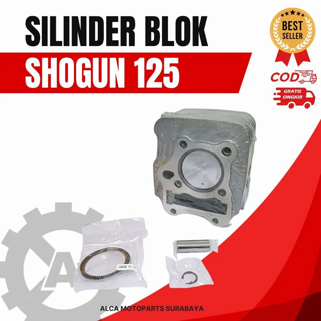 CYLINDER SILINDER BLOK SEHER ASSY SUZUKI SHOGUN 125 SP / R