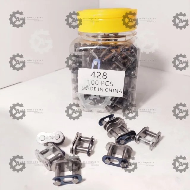 HRG PER 20 BIJI SAMBUNGAN RANTAI 420 428H 428 520