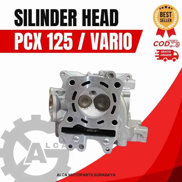 CYLINDER SILINDER HEAD KOP ATAS PCX 125 PCX125 KWN VARIO 125