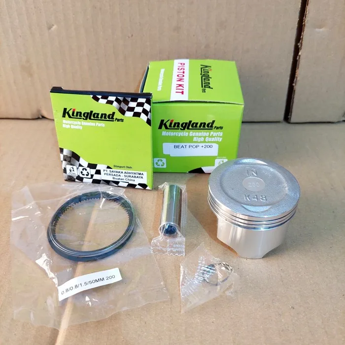 SEHER PISTON KIT BEAT POP OS 200
