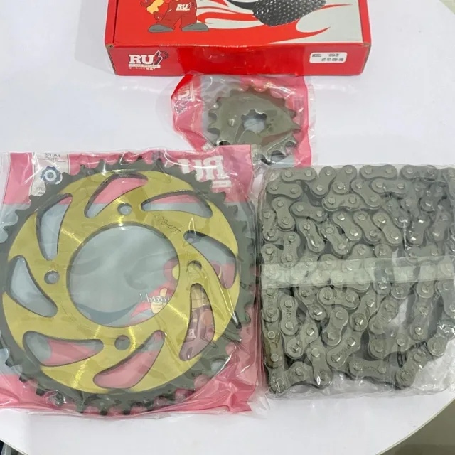 GIR GEAR PAKET GEAR SET RANTAI VEGA ZR JUPITER Z NEW ROBOT Z1 40T 15T 428H 108