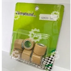 ROLLER GENIO 12 GRAM 14 GRAM 1 SET KINGLAND ISI 6 PCS PER PAK