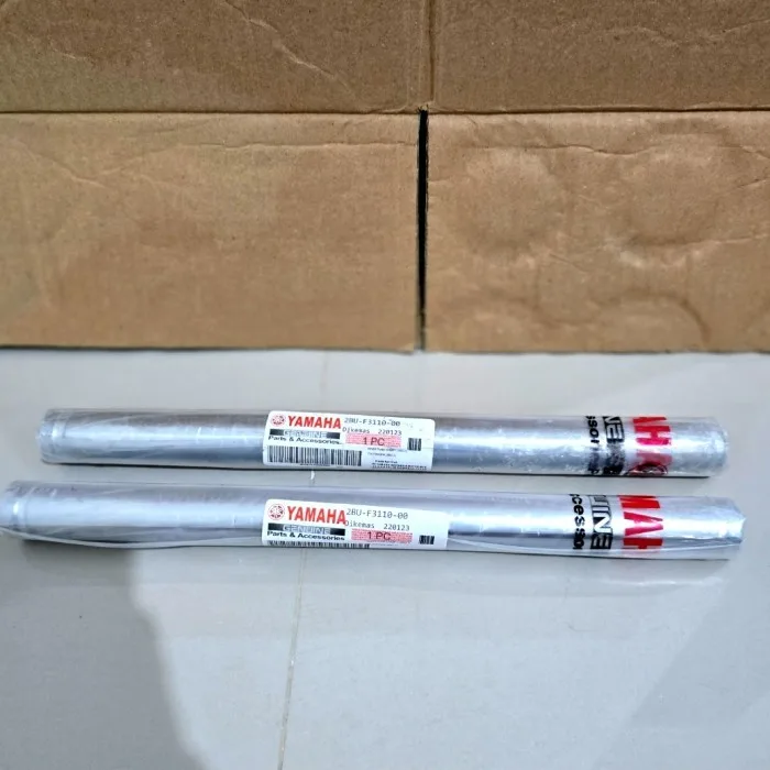 1 SET KIRI KANAN AS SHOCK SOK DEPAN X RIDE XRIDE X-RIDE TUTUP KLIP KANCING 2BU