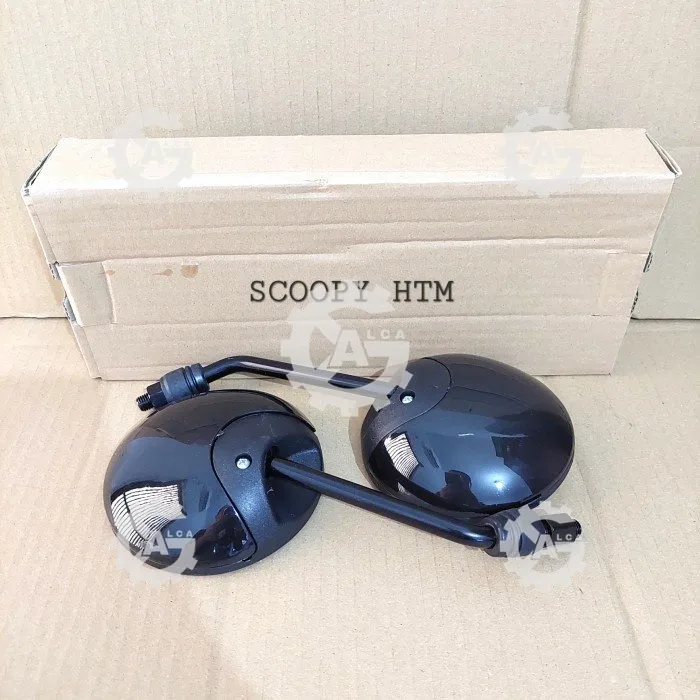 SPION MOTOR CKD STANDAR KACA CEMBUNG HONDA SCOOPY HTM 1 SET KIRI KANAN
