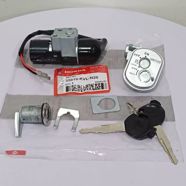 KUNCI KONTAK ASSY SET KUNCI JOK GRADE A HONDA SUPRA X 125 KARBU LAMA KABEL 2 KVL