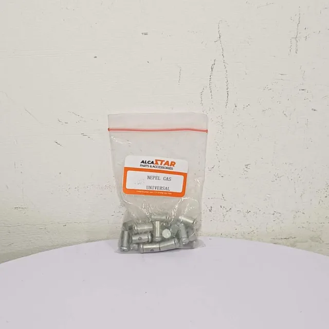 HRG PER 20 BIJI NAPEL NEPEL GAS MOTOR VESPA UNIVERSAL ISI 20 PCS