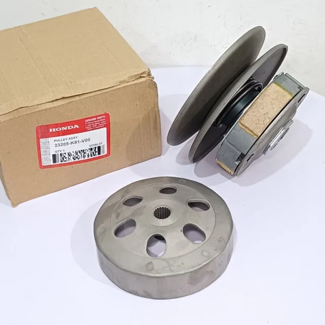 PULLY PULLEY PULI POLI ASSY SET KOMPLIT MANGKOK BEAT POP 2017 SCOOPY ESP K81