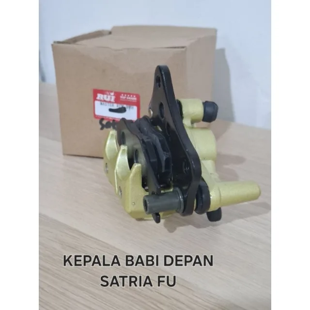 MASTER REM BAWAH KALIPER CALIPER ASSY KEPALA BABI SATRIA FU DEPAN