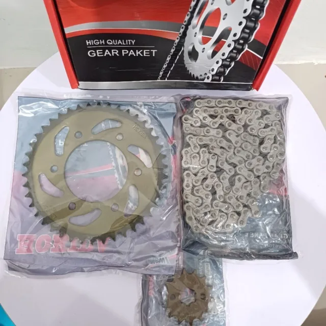 HOKIDA GIR GEAR PAKET SET VIXION OLD LAMA 42T 14T 120 HOKIDA