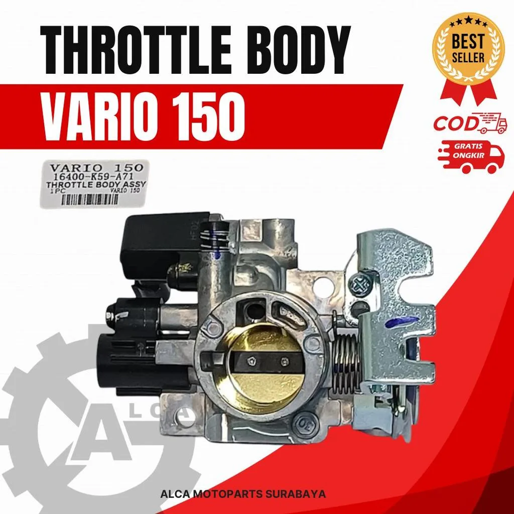 THROTTLE THROTEL BODY ASSY VARIO 150 K59