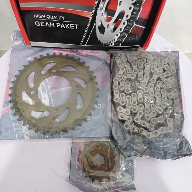 HOKIDA GIR GEAR PAKET SET JUPITER MX OLD LAMA 39T 15T 112 HOKIDA