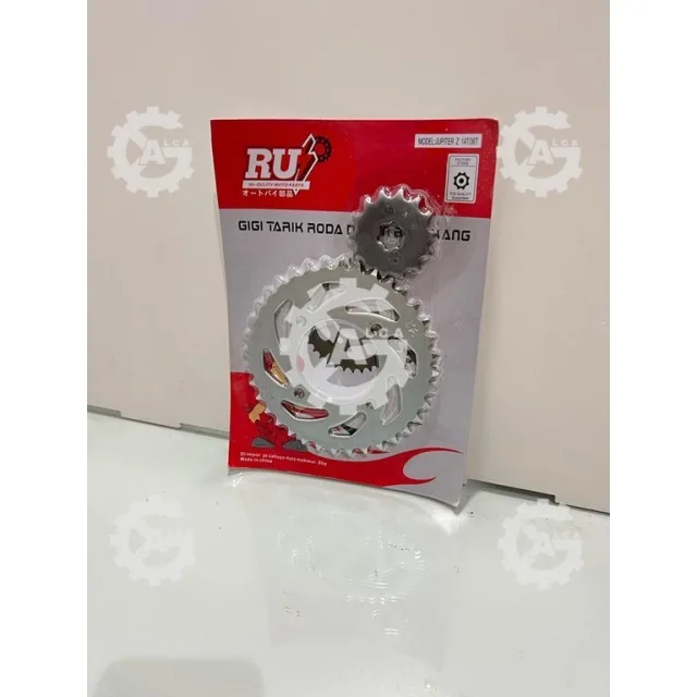 GIR GEAR SET DEPAN BELAKANG JUPITER Z LAMA BURHAN 36T 14T