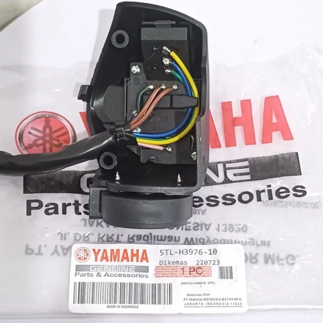 HOLDER SAKLAR SWITCH MOTOR KIRI LH MIO KARBU SPORTY 2006 10 KABEL 5TL