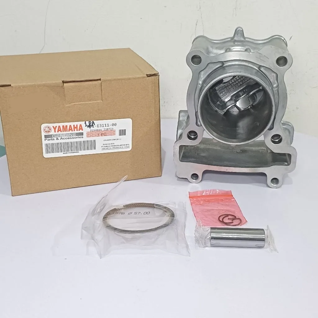 CYLINDER SILINDER BLOK SEHER SET PISTON KIT VIXION NEW 1PA J1L-2-03