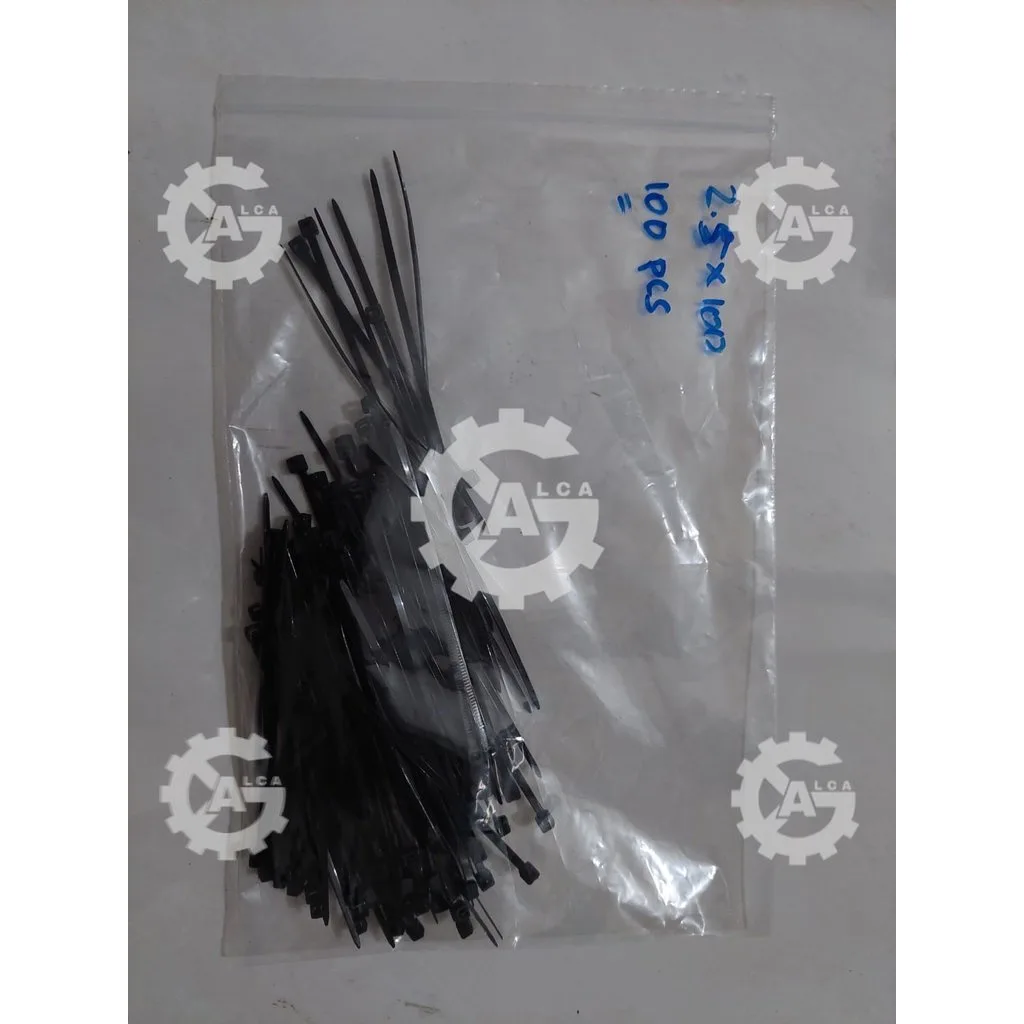 HRG PER 300 BIJI KABEL CABLE TIES TI TIE 2.5 X 100 10 CM 2.5 X 150 15 CM