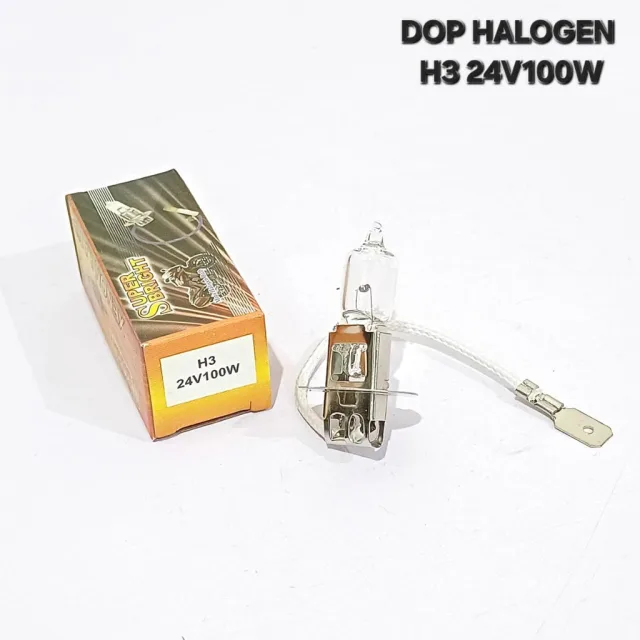 HRG PER 5 BIJI BOHLAM DOP HALOGEN H3 24V100W / 12V100W / 12V55W
